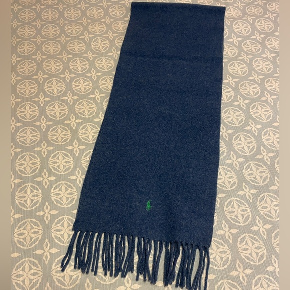 100% lambs wool Polo scarf - Picture 2 of 3
